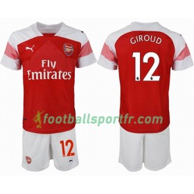 Tenue Arsenal GIROUD 12 Enfant Domicile 2018-2019 Maillot de Foot